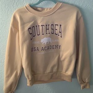 Southsea yellow sweatshirt